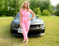 KYLIE PINK JUMPSUIT